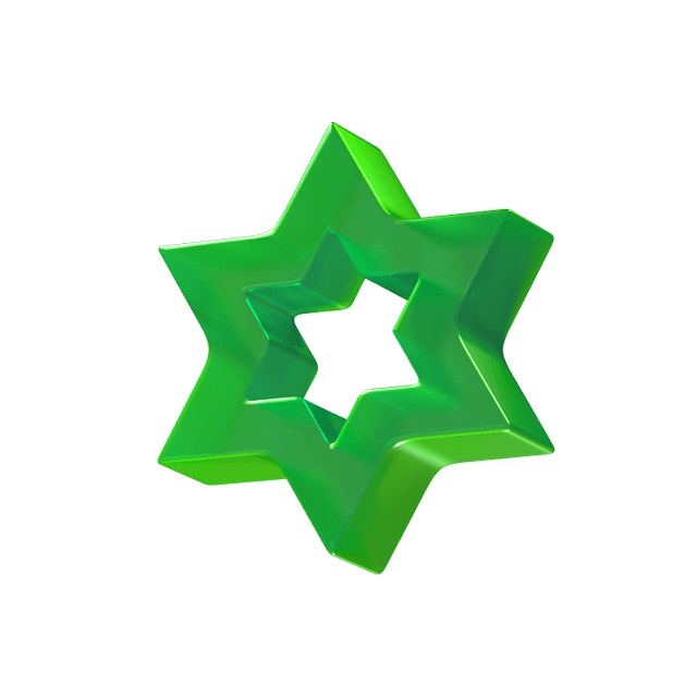 3D Green Shape